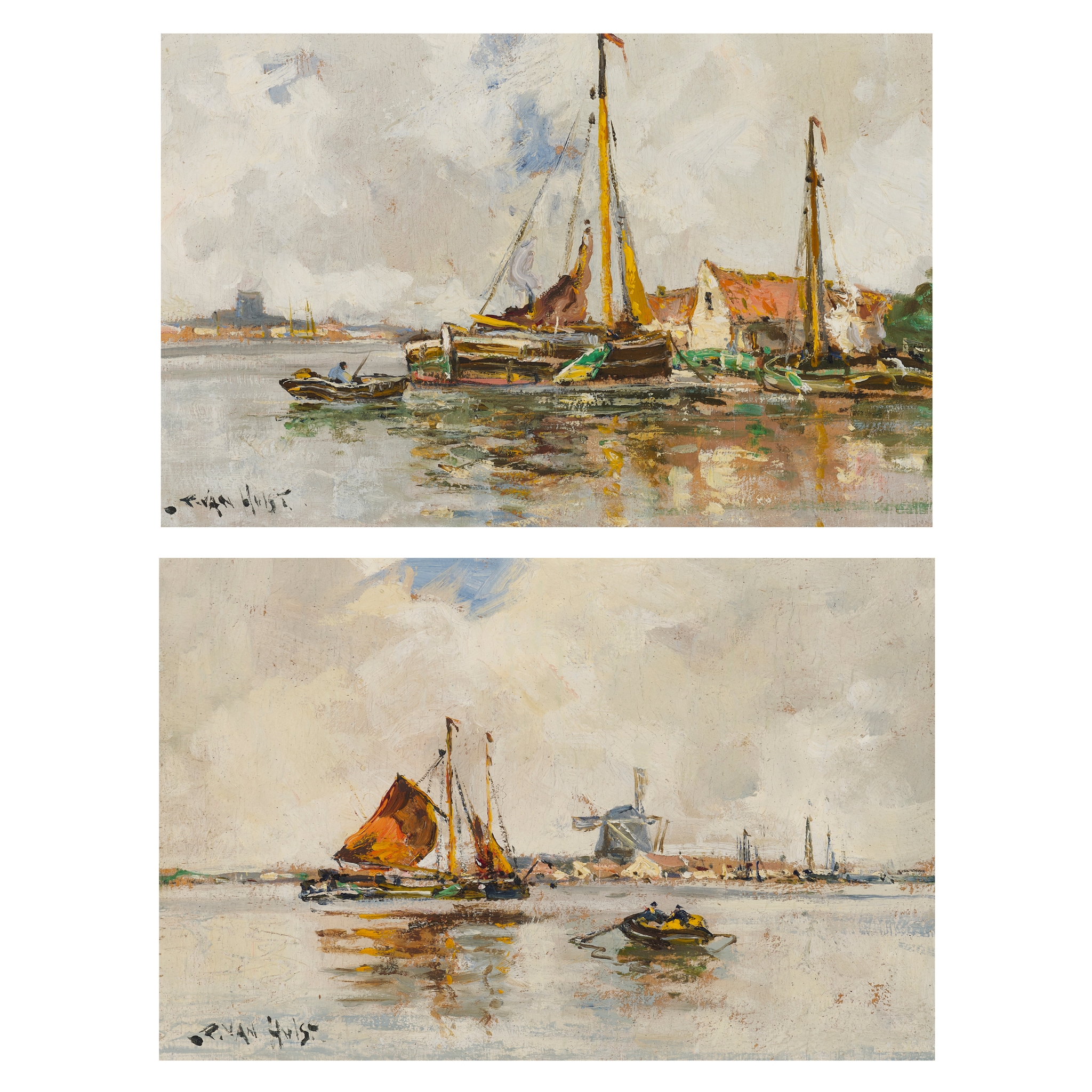 P. VAN HULST (DUTCH 20TH CENTURY)