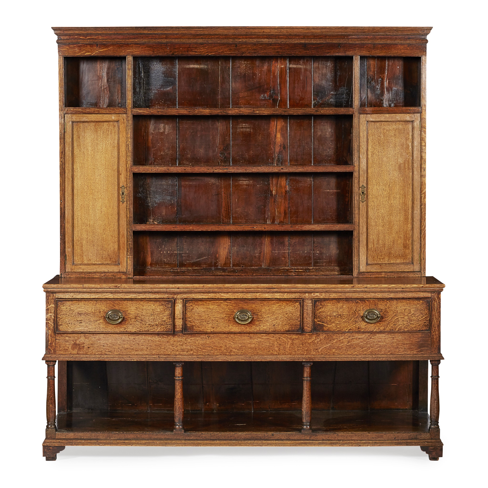GEORGIAN OAK DRESSER