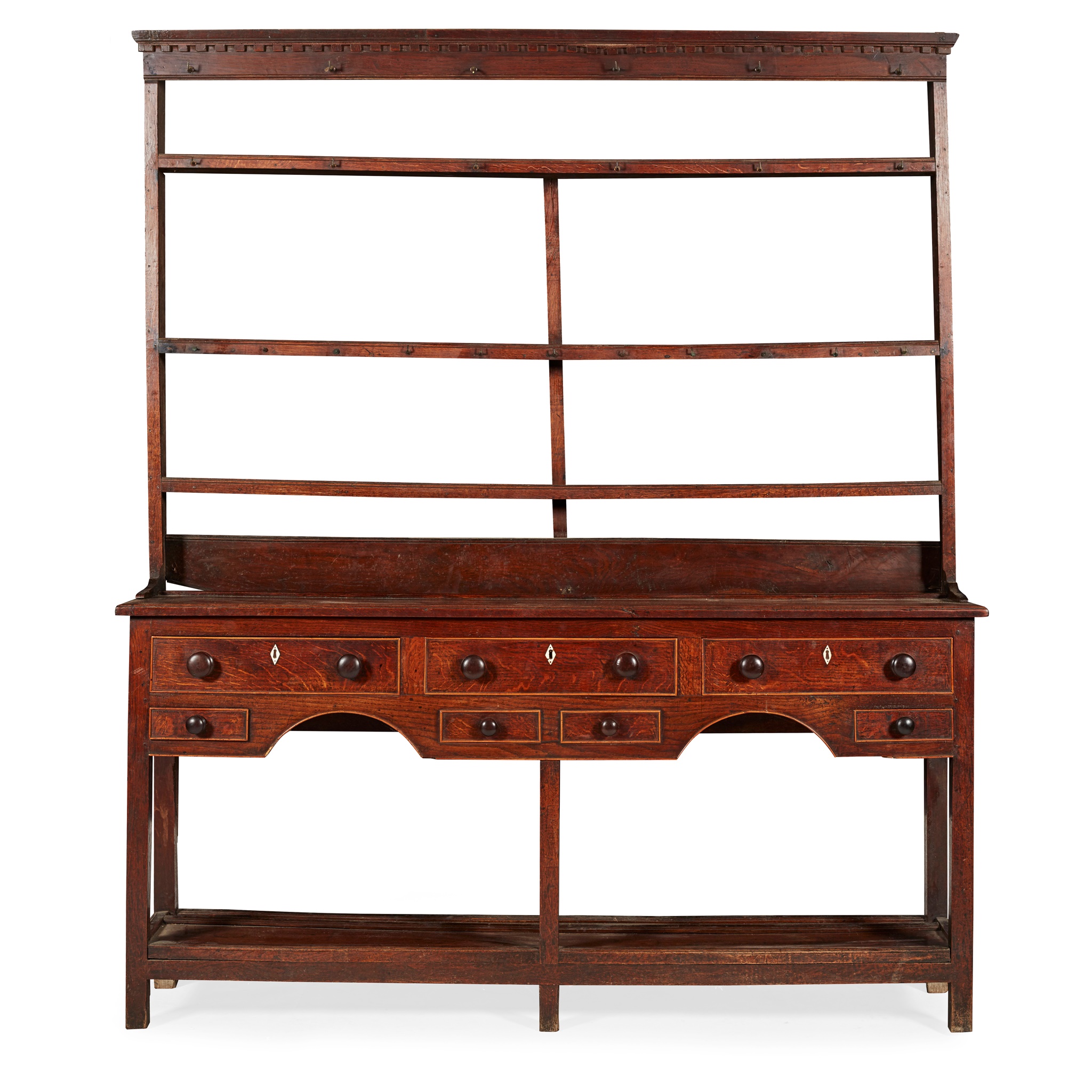 GEORGE III OAK DRESSER