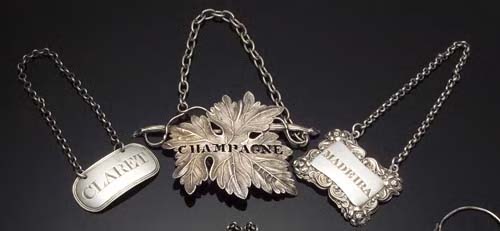 An early Victorian bottle label,