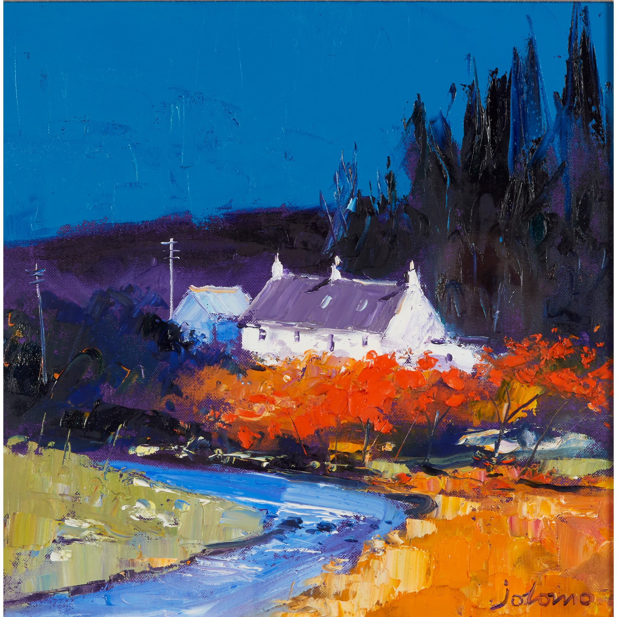 JOHN LOWRIE MORRISON (JOLOMO) O.B.E. (SCOTTISH 1948-)