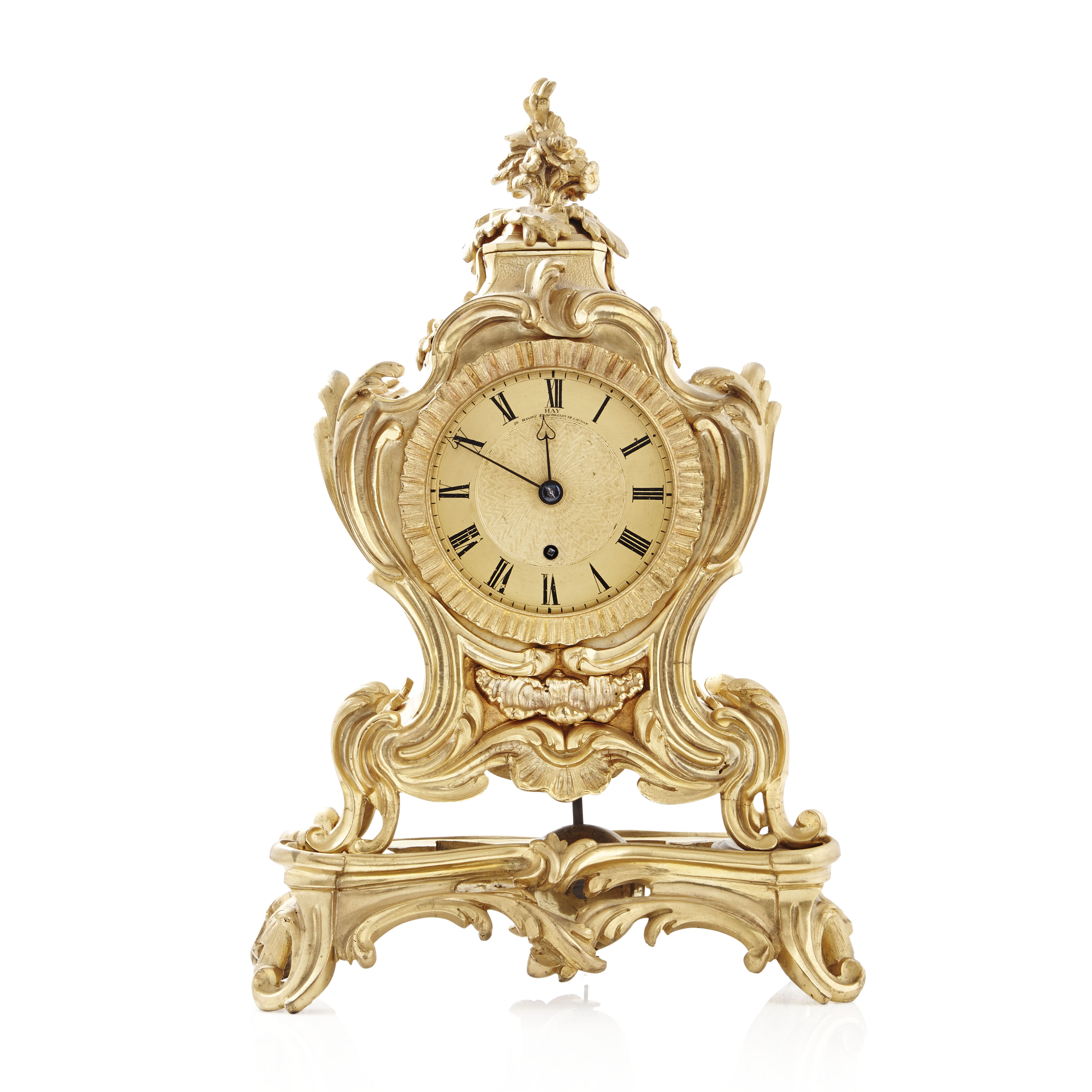 ORMOLU CASED MANTEL TIMEPIECE