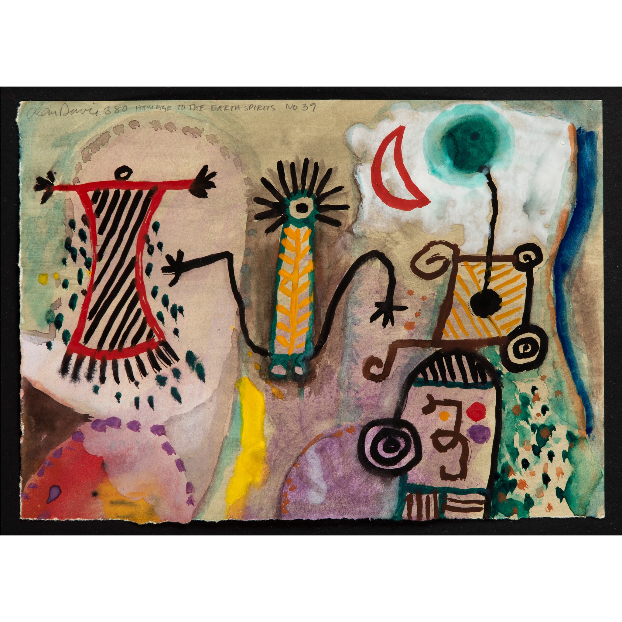 Alan Davie C.B.E., R.A., H.R.S.A. (British 1920-2014)