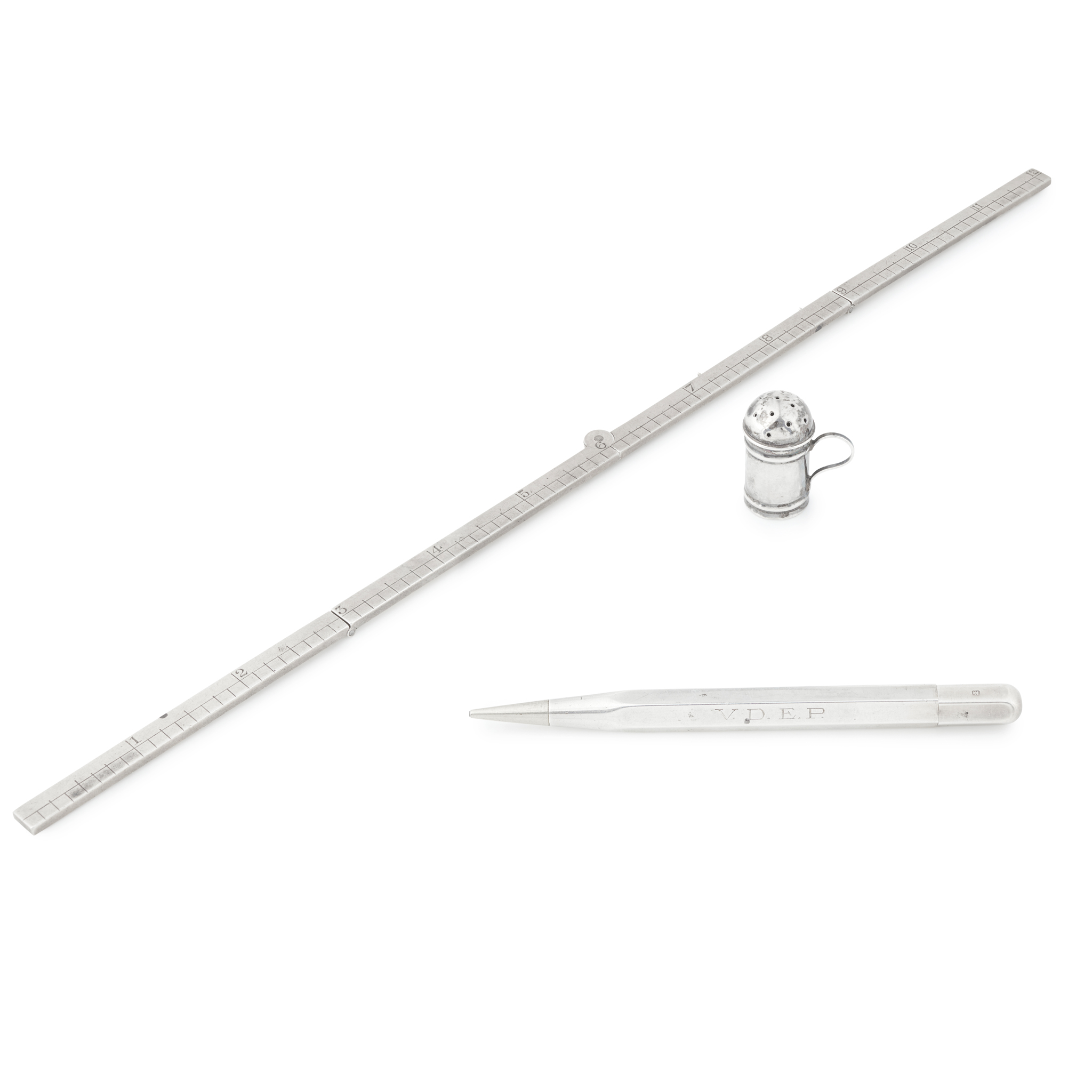 AN EDWARDIAN FOOT RULER