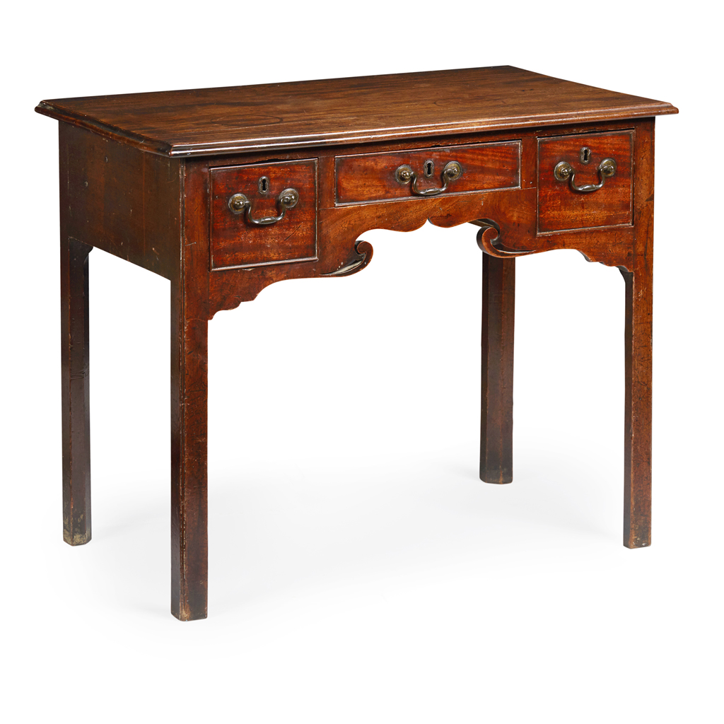GEORGE II MAHOGANY LOWBOY