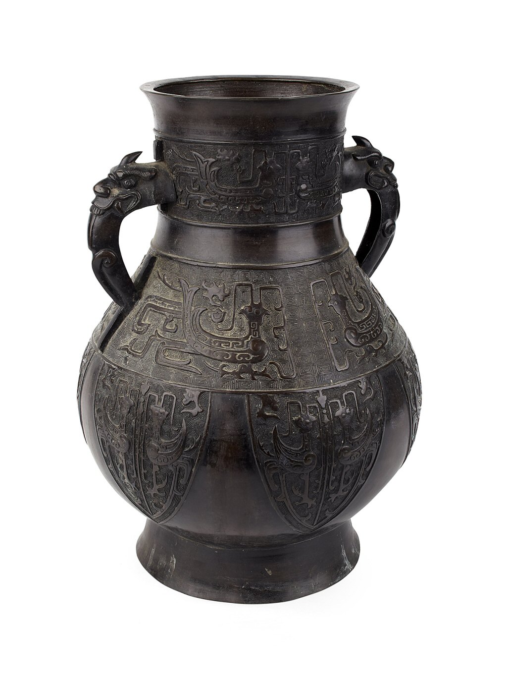 CHINESE ARCHAIC STYLE BRONZE VASE