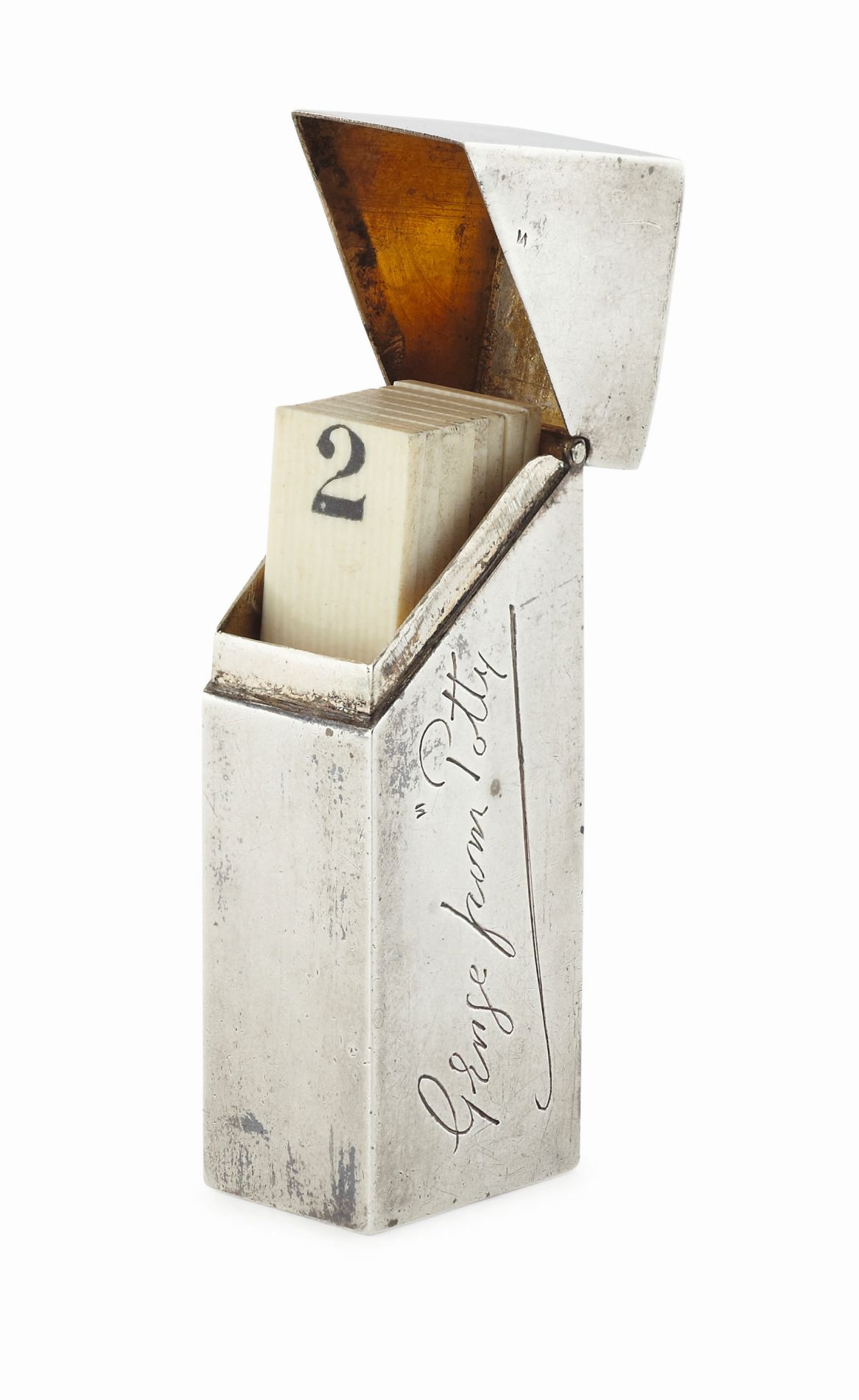 EDWARDIAN BUTT-MARKER