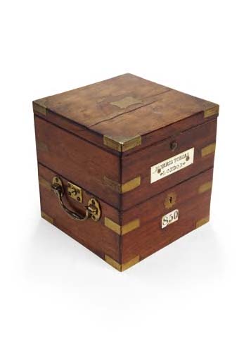 Morris, Tobias, 31 Minories, London A Victorian mahogany two-day chronometer,