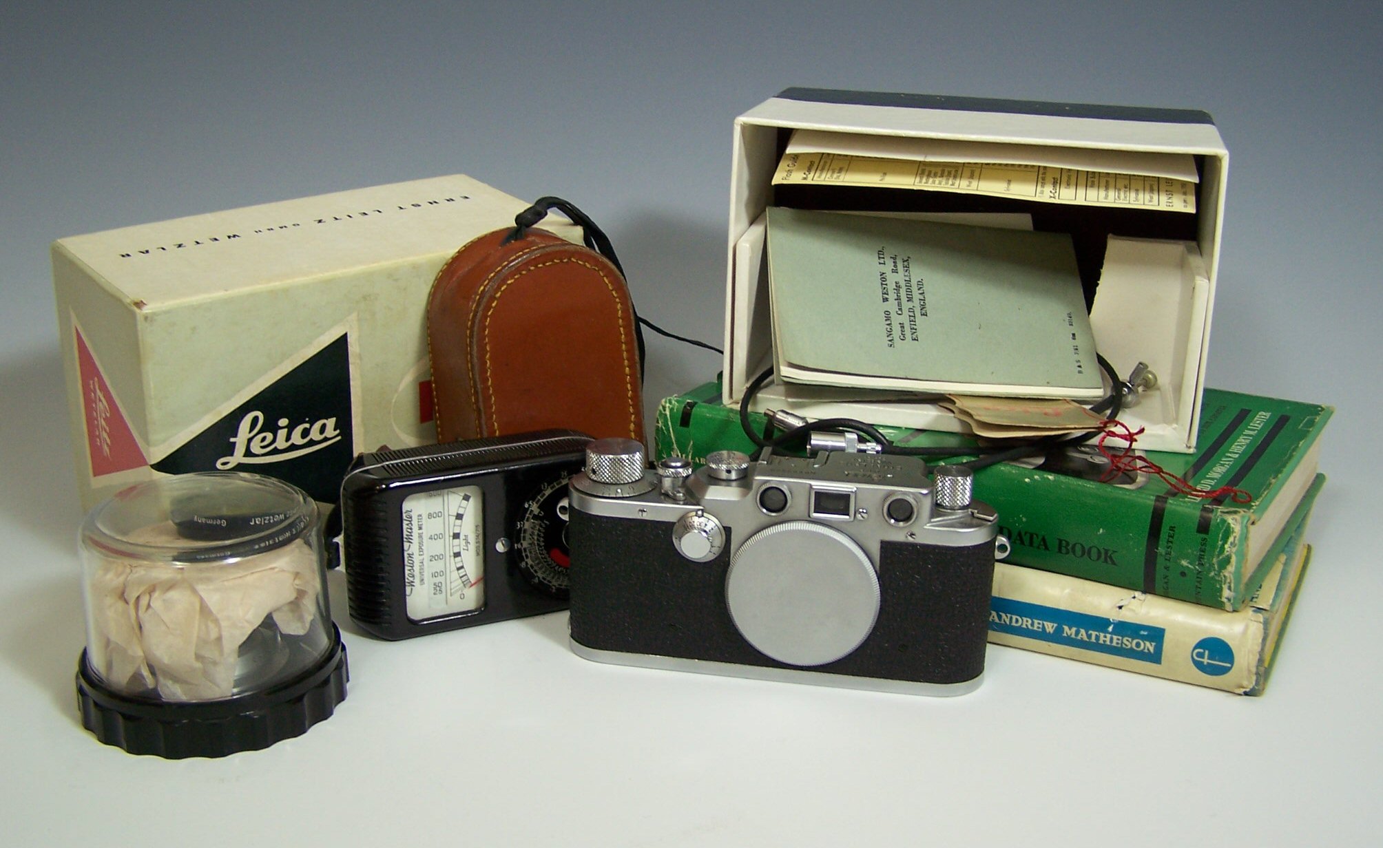 A Leica Camera lllg, 35mm camera, serial no. 507429