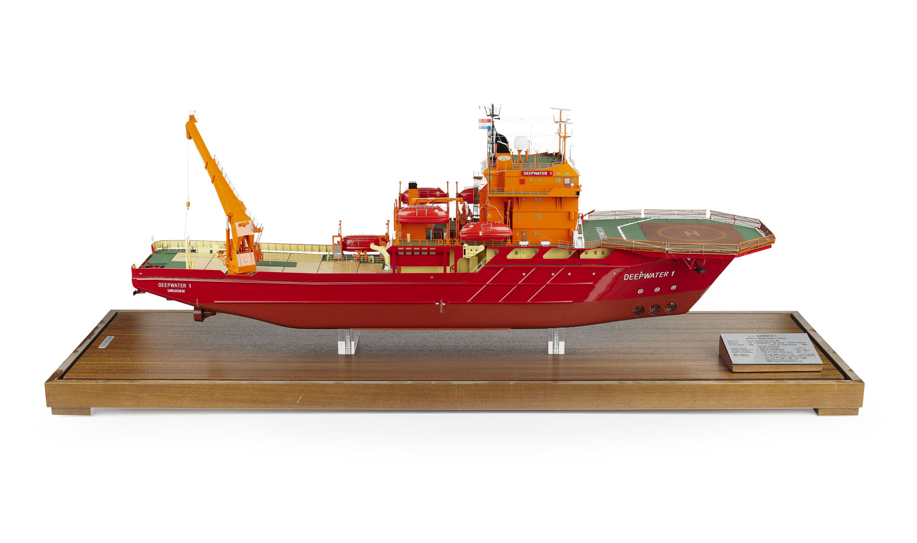 SHIPYARD DIVING SUPPORT VESSEL MODEL MV DEEPWATER I