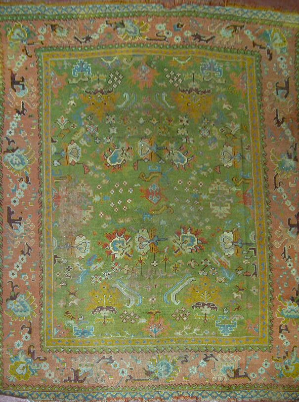 An Ushak carpet,