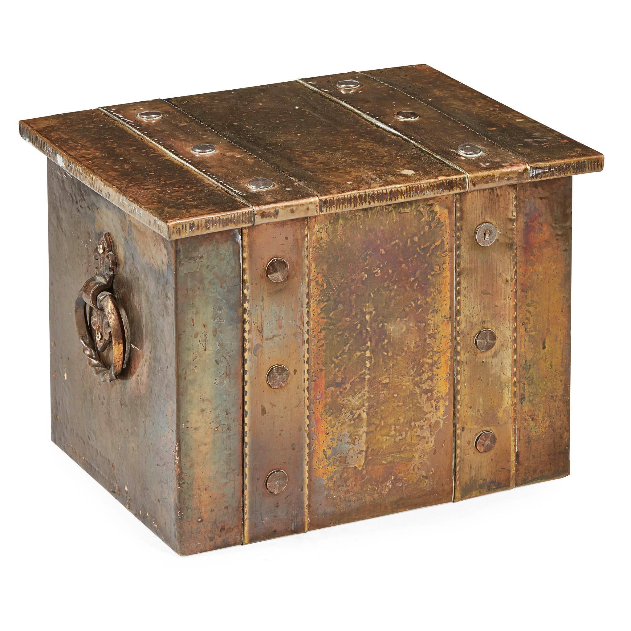 BRASS COAL BIN