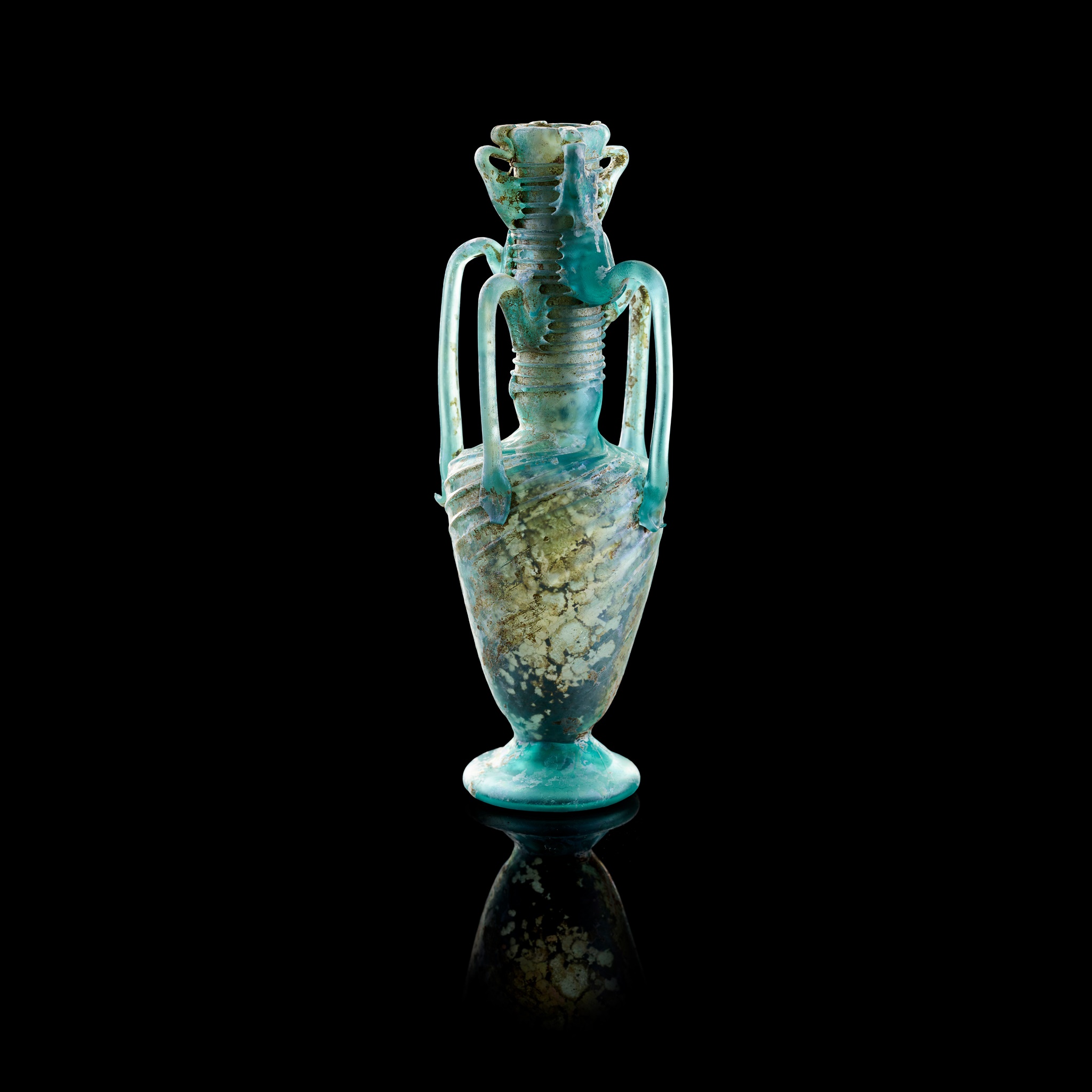 LARGE ROMAN PERFUME BOTTLE