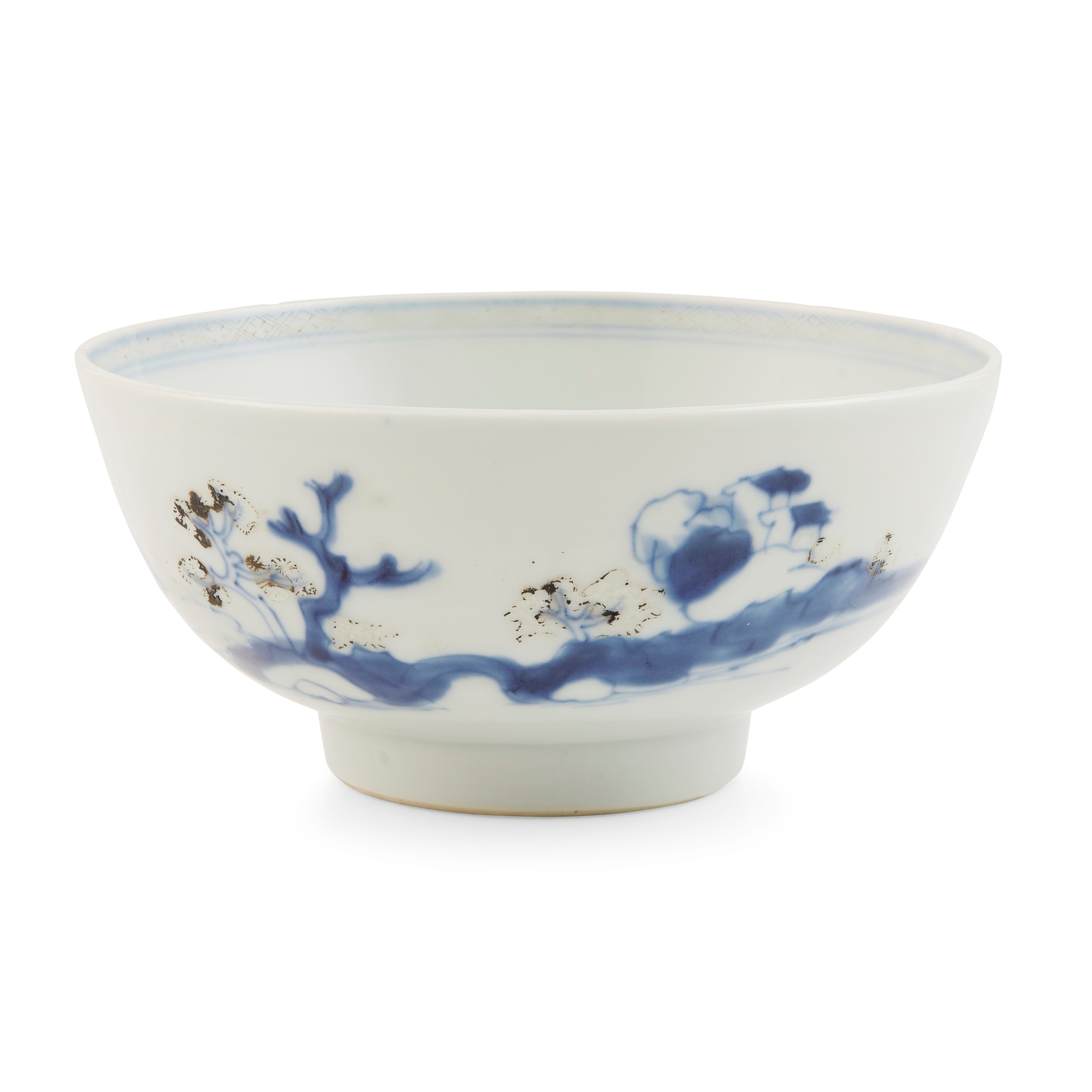 BLUE AND WHITE NANKING CARGO BOWL