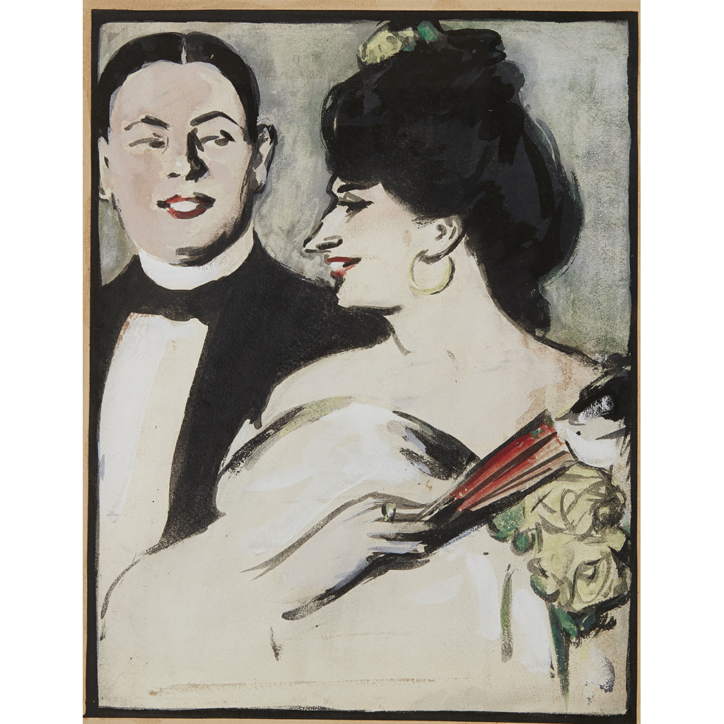JOHN DUNCAN FERGUSSON R.B.A. (SCOTTISH 1874-1961)
