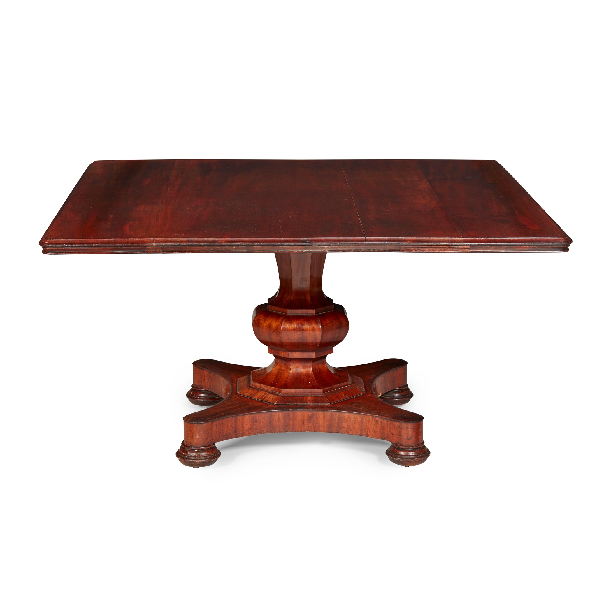 EARLY VICTORIAN MAHOGANY BREAKFAST TABLE