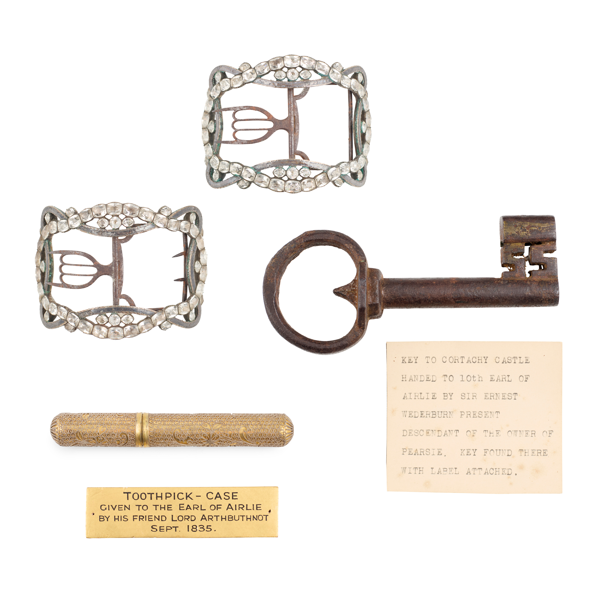 THREE ITEMS RELATING TO THE EARLS OF AIRLIE