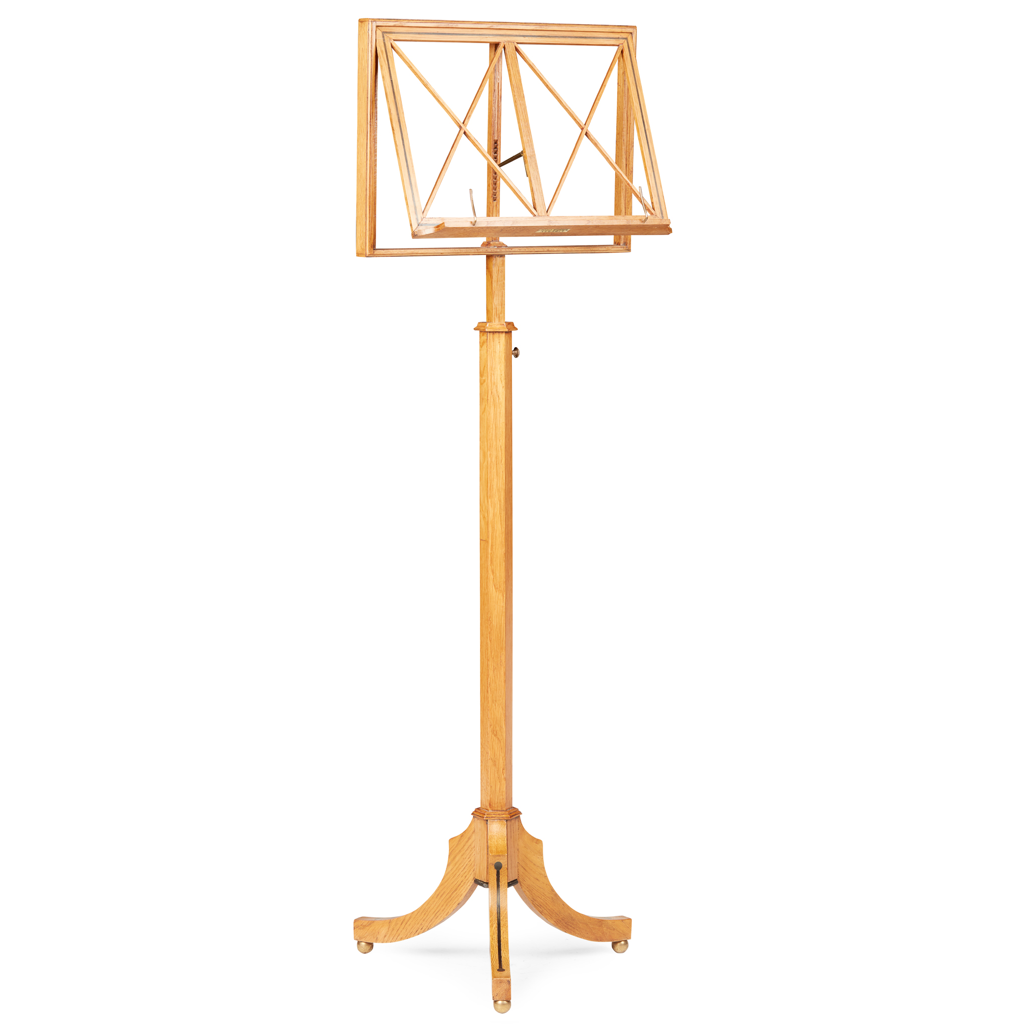 ASH AND EBONY MUSIC STAND, LIBERTY & CO.