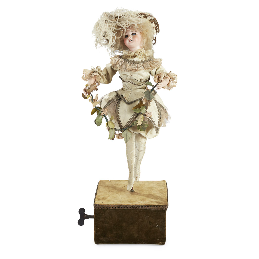 LEOPOLD LAMBERT S.F.B.J. MUSICAL AUTOMATON FIGURE, 'THE BALLERINA'