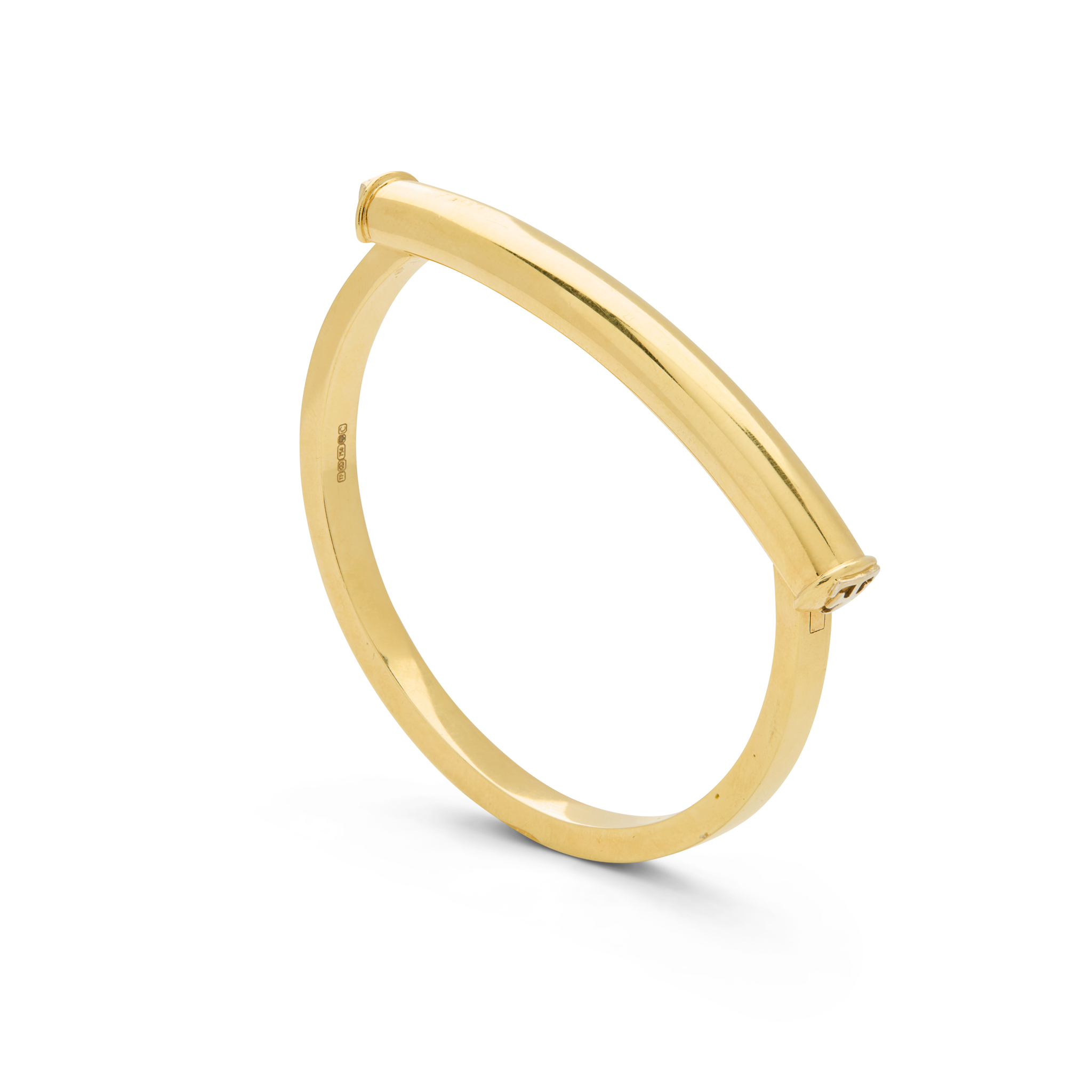 Theo Fennell: An 18ct gold 'Shaft' bangle
