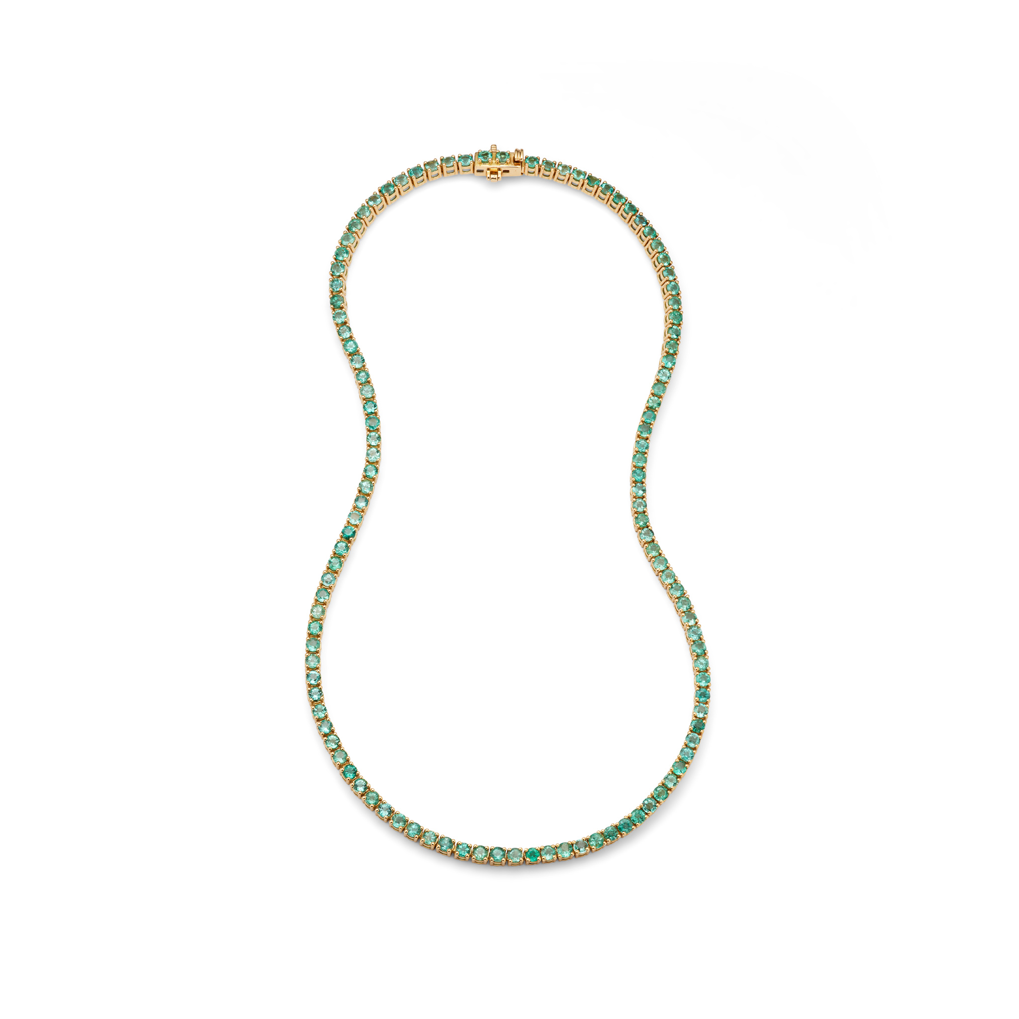 An emerald choker