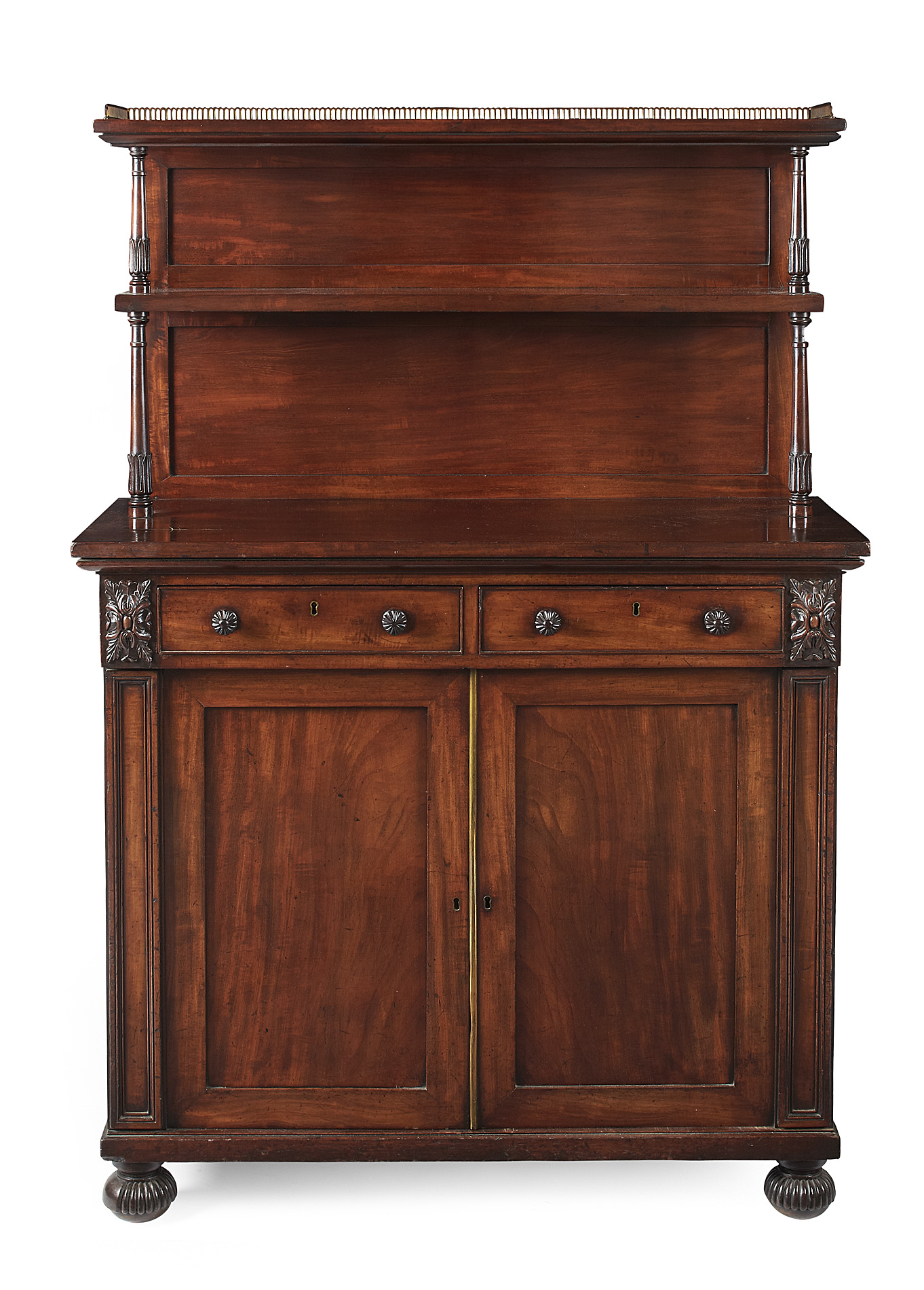 GEORGE IV MAHOGANY CHIFFONIER