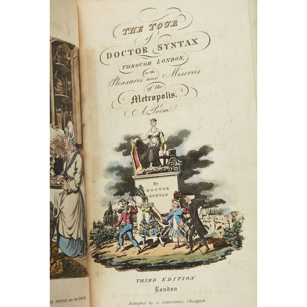 Illustrated Satire - Combe, William - Thomas Rowlandson, illustrator