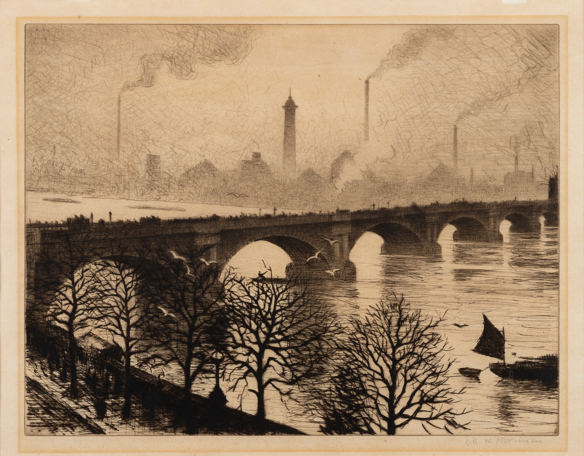 C.R.W. NEVINSON (BRITISH 1889-1946)