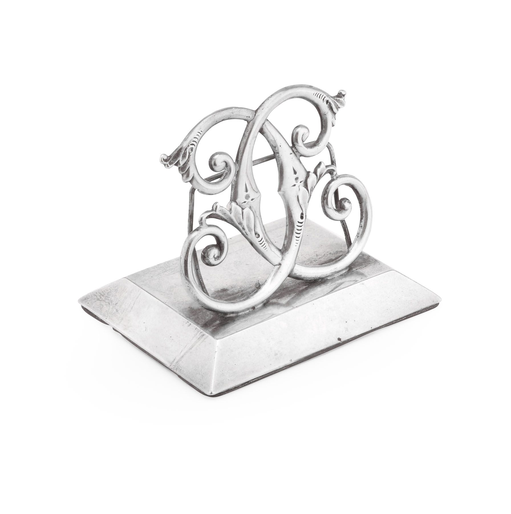 Kincardine O' Neil - a very rare Scottish provincial menu holder