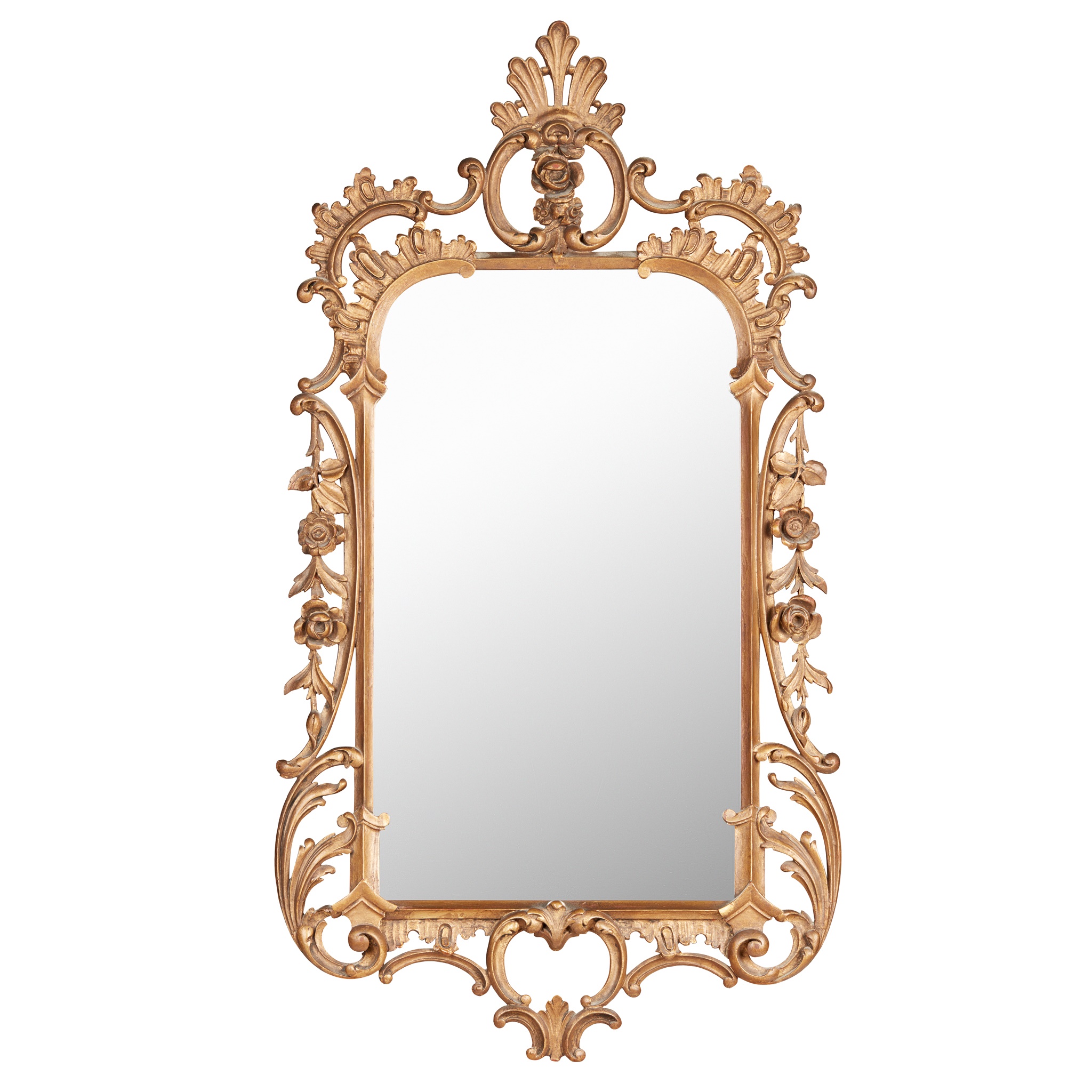 GEORGIAN STYLE GILTWOOD MIRROR