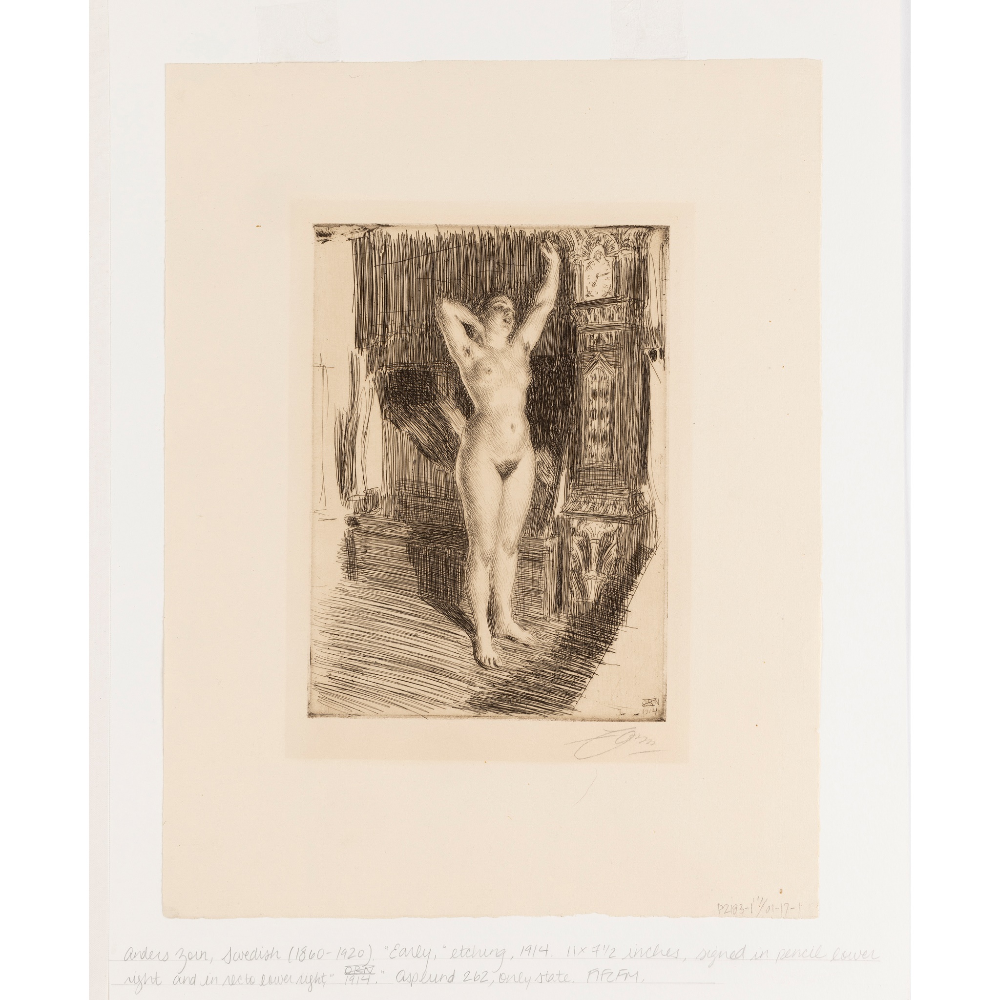 ANDERS LEONARD ZORN (SWEDISH 1860-1920)