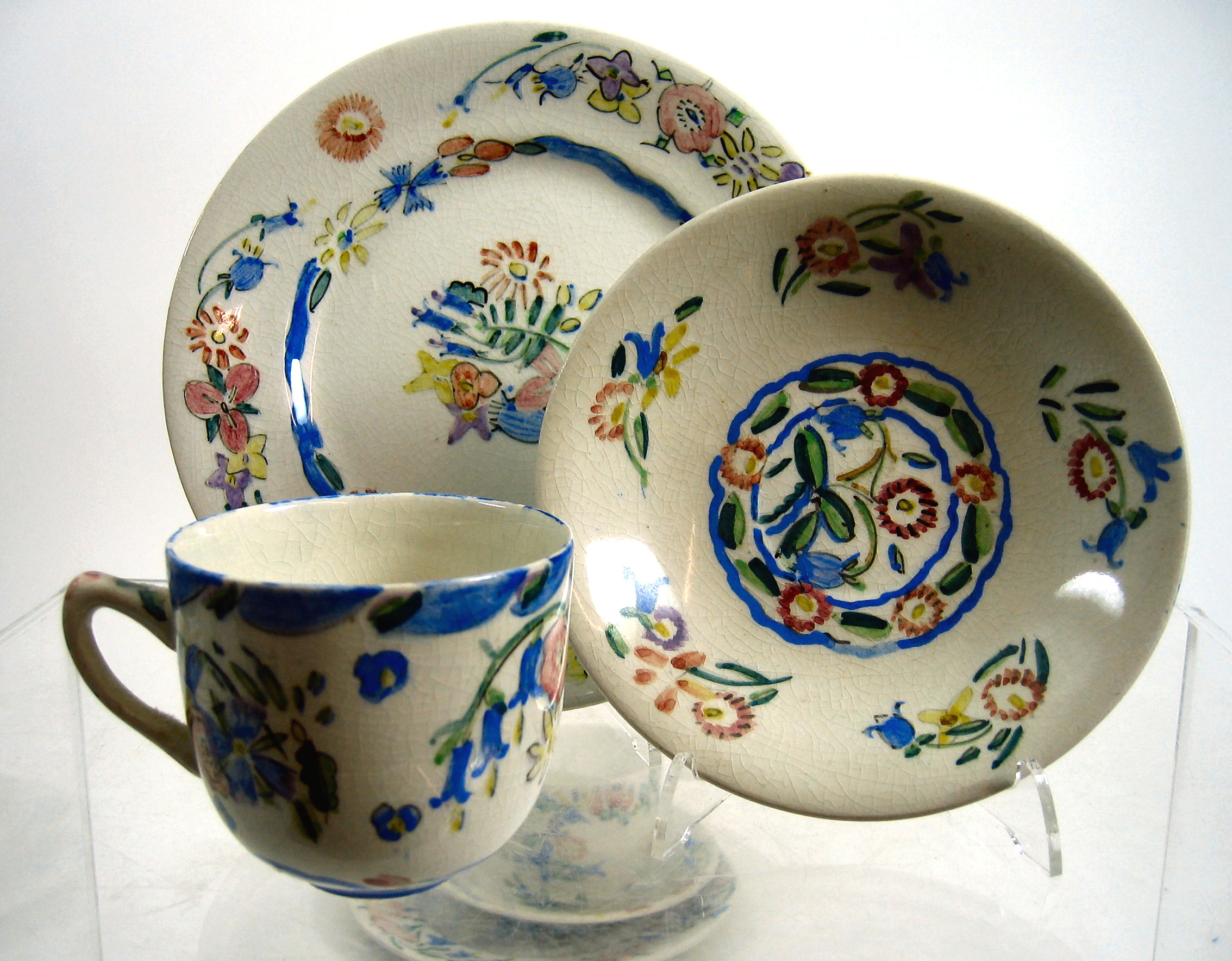 Jessie M. King (1875-1949) A matched trio,