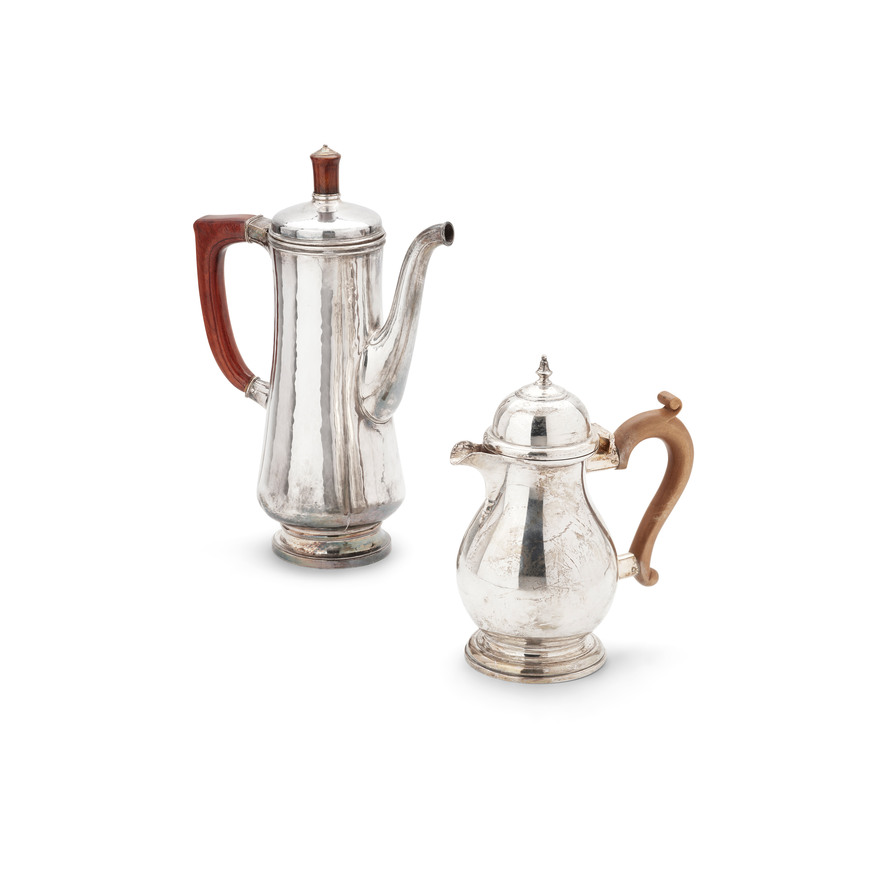A 1950s ARTS AND CRAFTS STYLE COFFEE POT