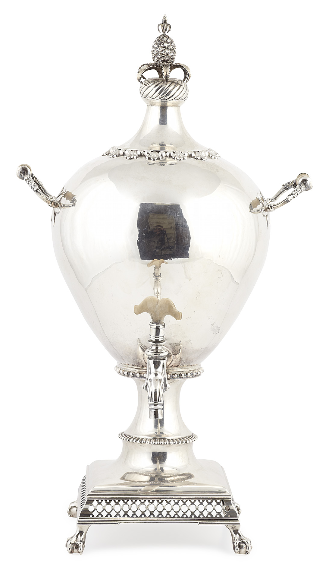 A scarce George III tea urn