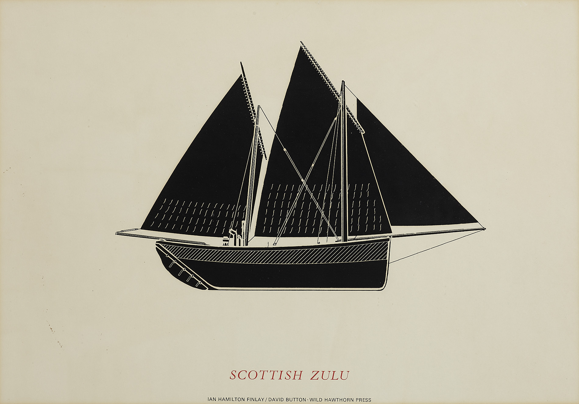 IAN HAMILTON FINLAY (SCOTTISH 1925-2006)