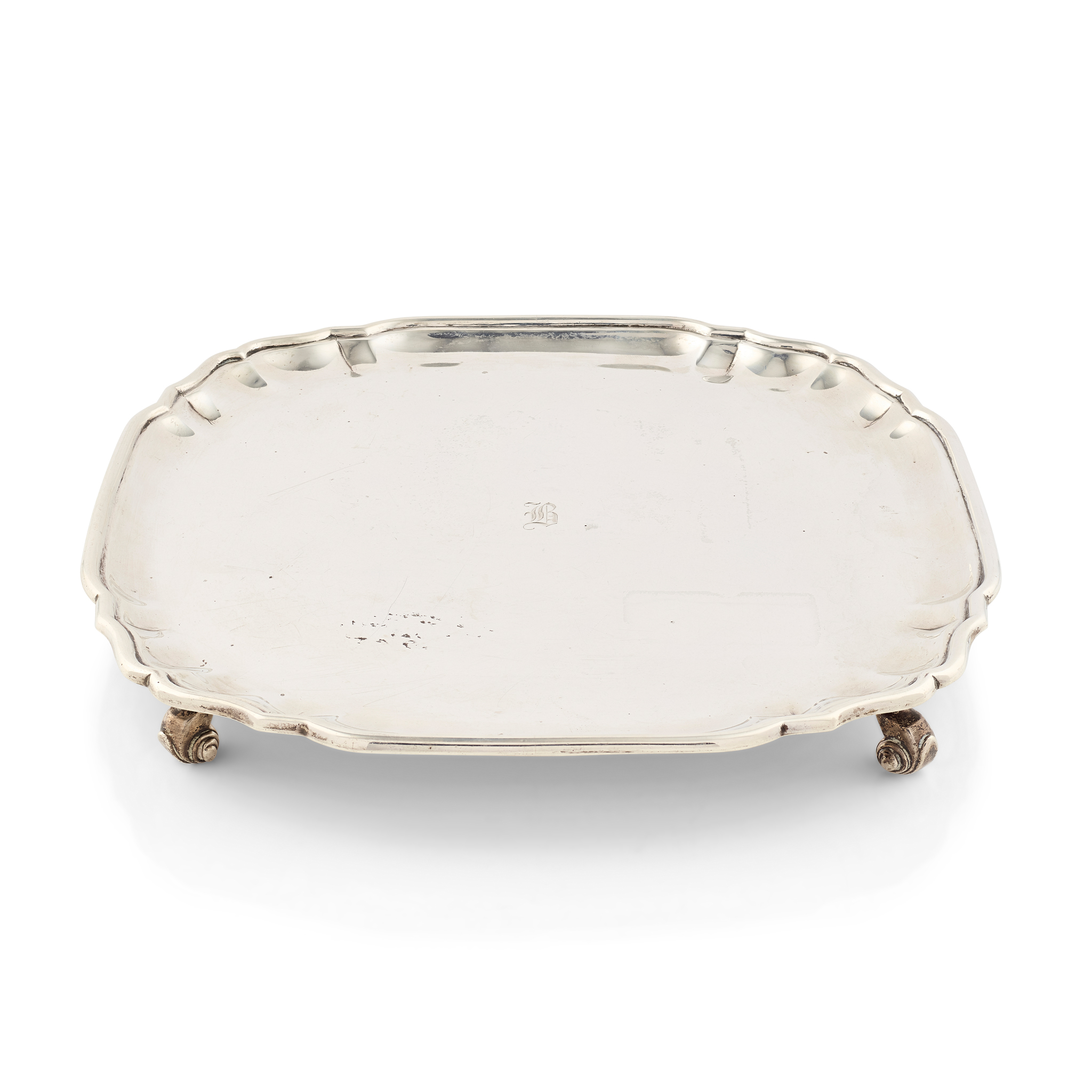 A GEORGE V SALVER
