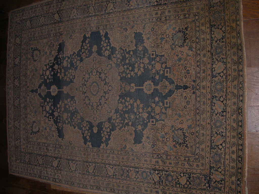 A Kashan rug