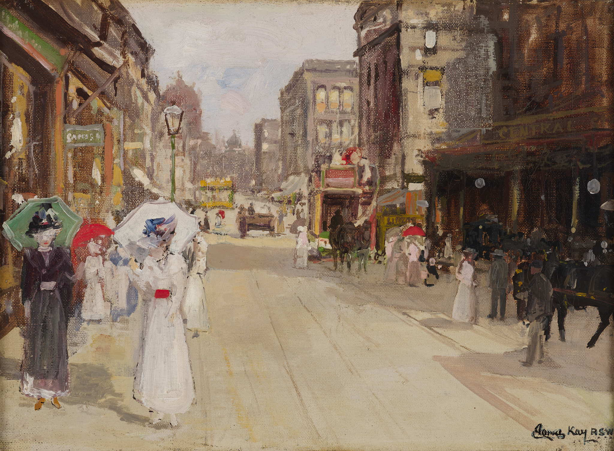 JAMES KAY R.S.A., R.S.W. (SCOTTISH 1858-1942)