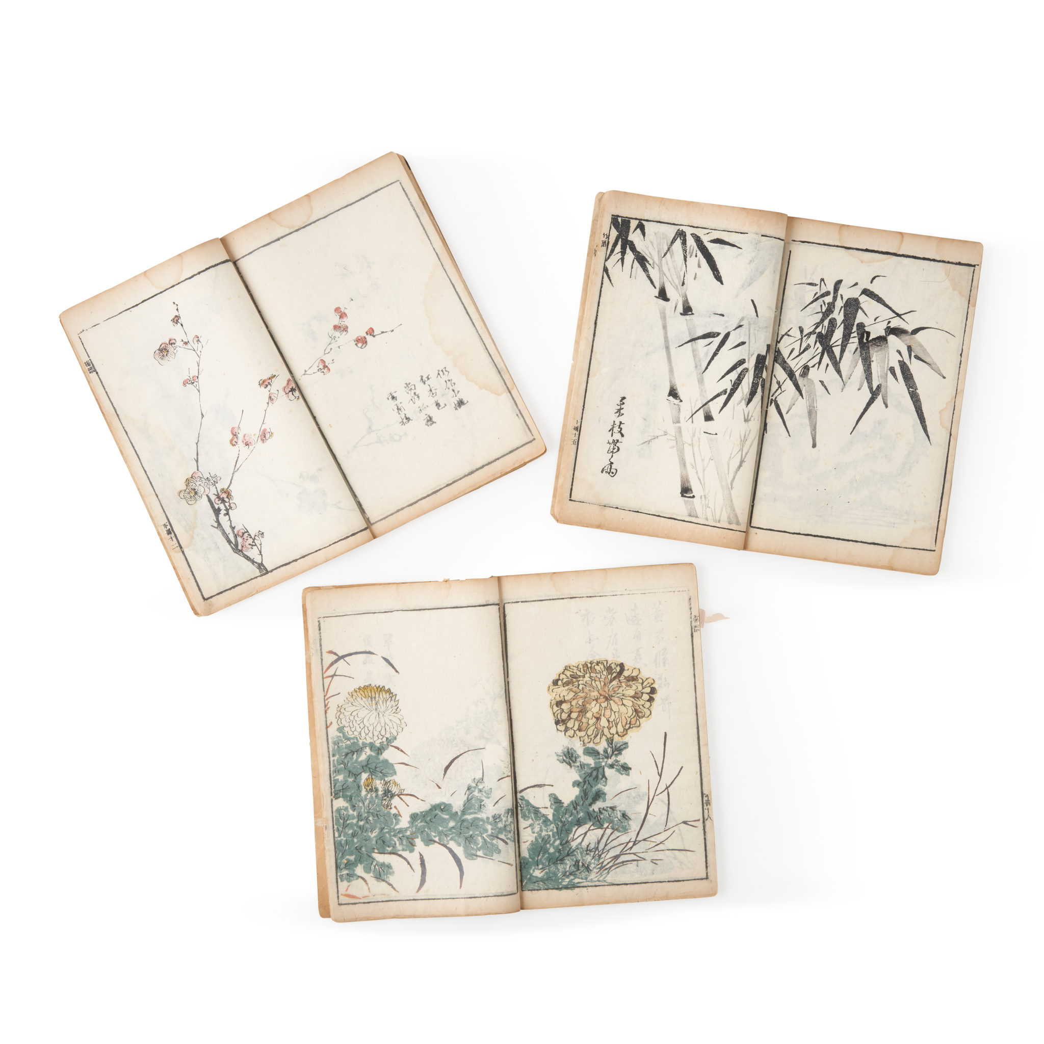 SET OF THREE VOLUMES OF "MANUAL OF THE MUSTARD SEED GARDEN"