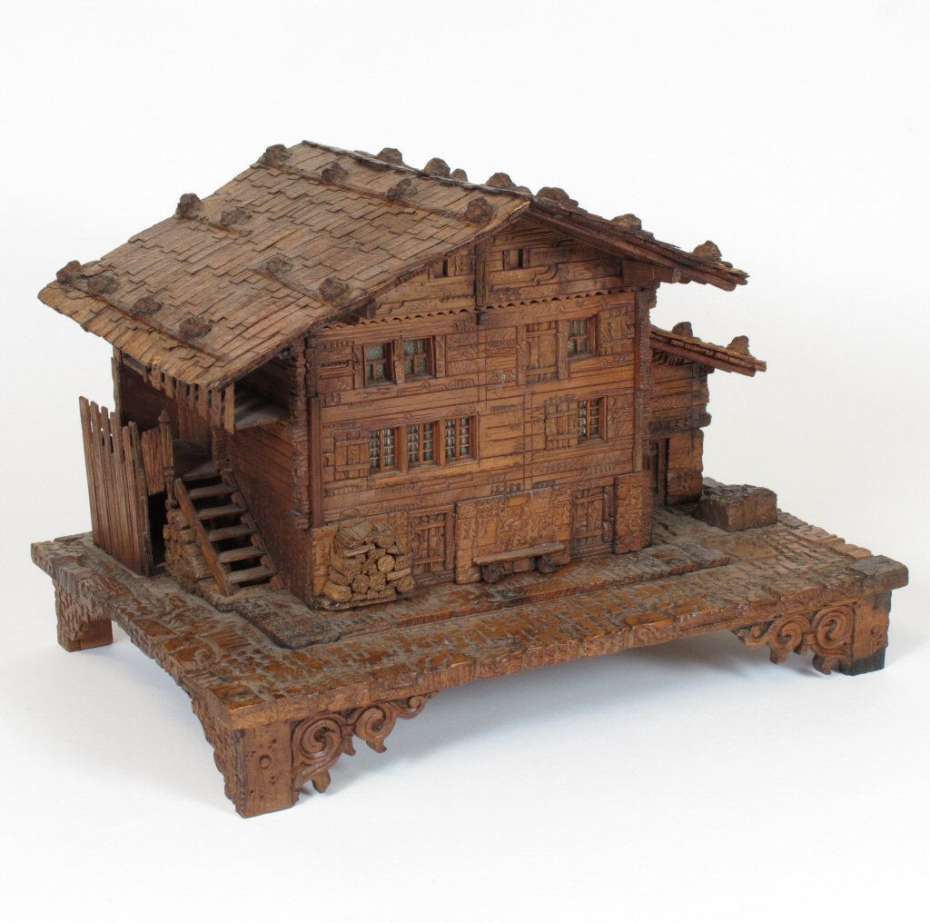 BLACK FOREST HOUSE CIGAR BOX