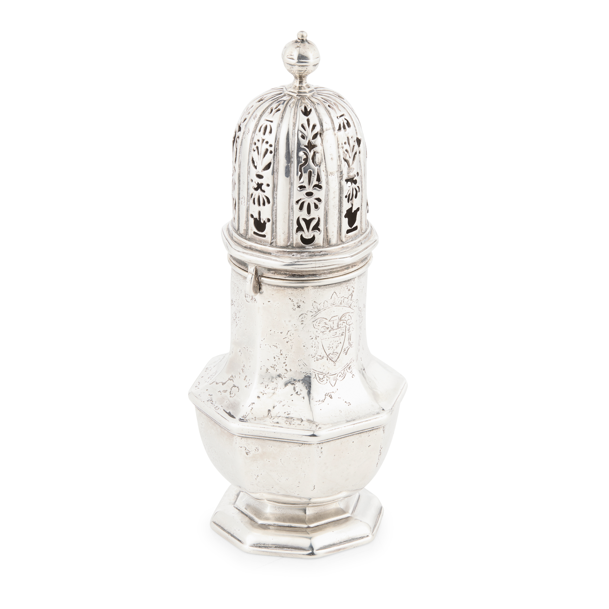 A RARE GEORGE II CASTER