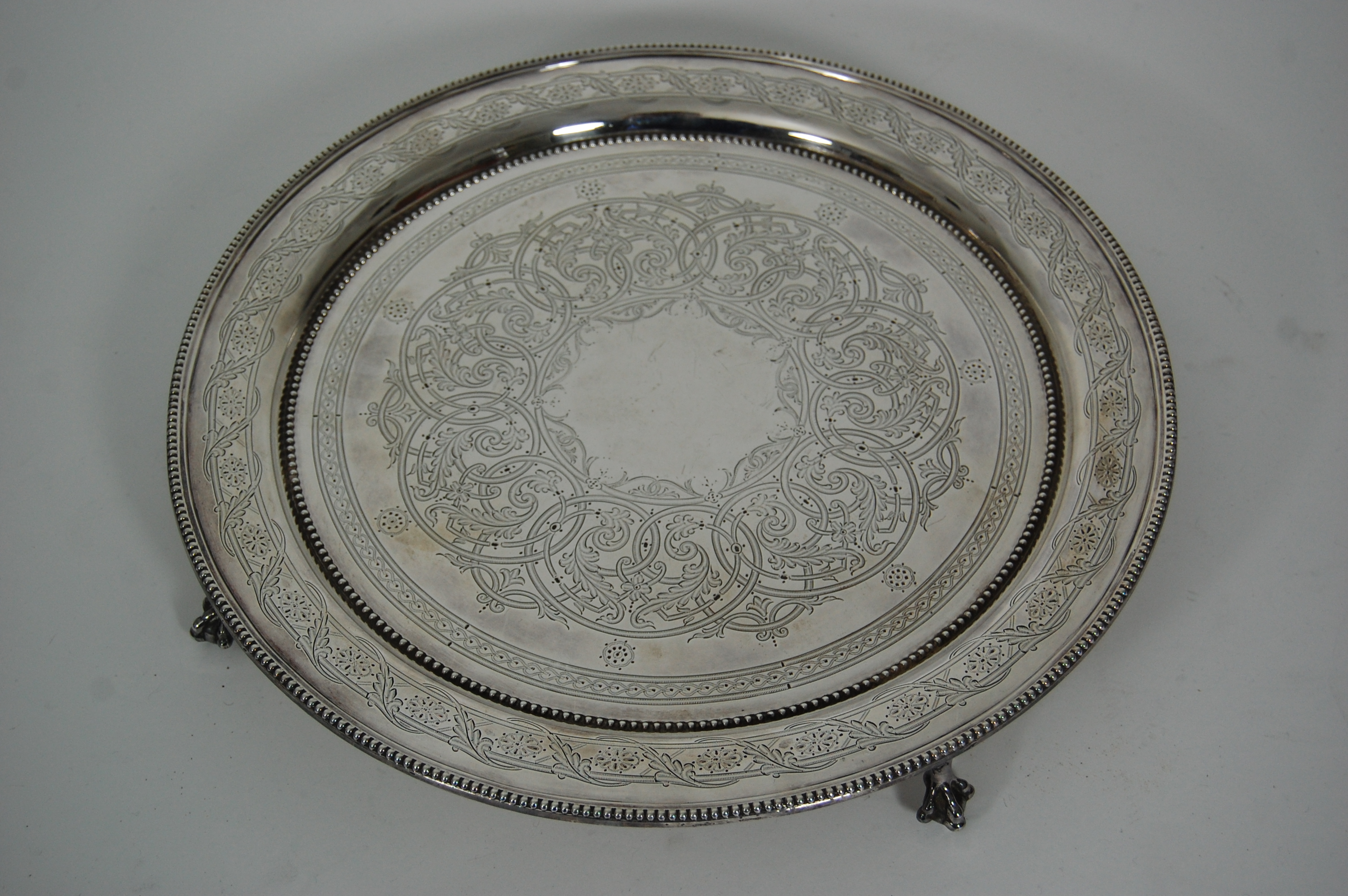A Victorian salver