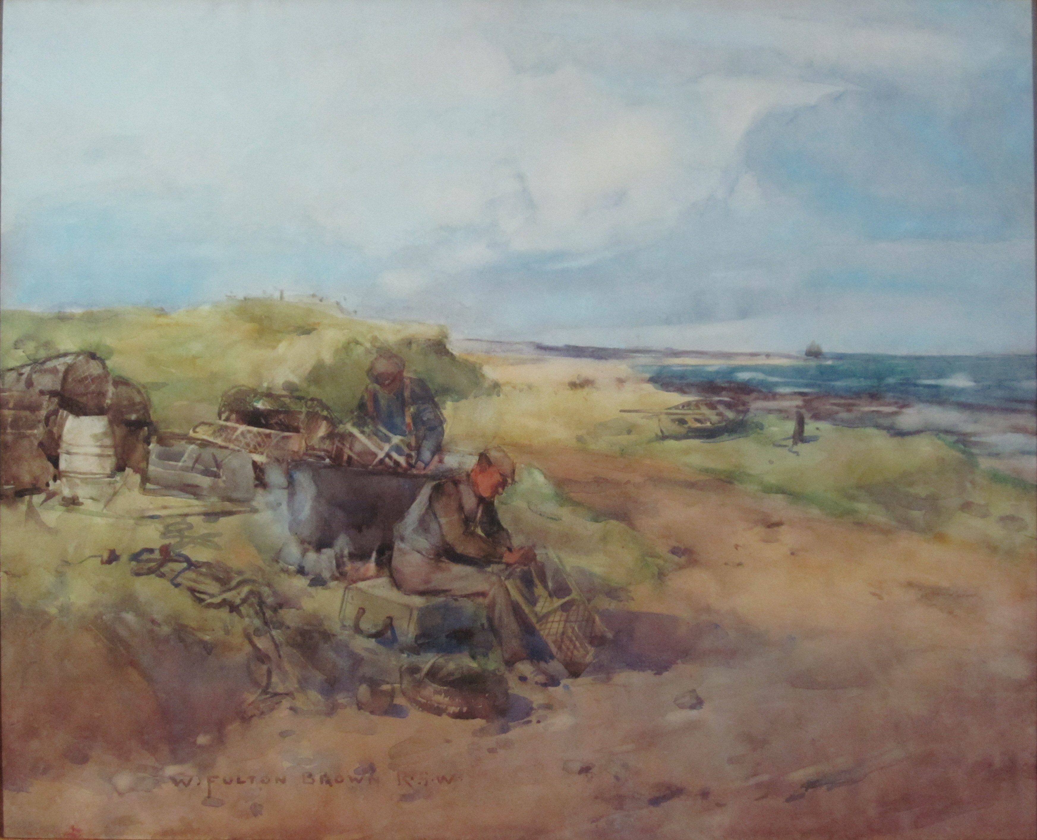 WILLIAM FULTON BROWN R.S.W. (SCOTTISH 1873-1905)