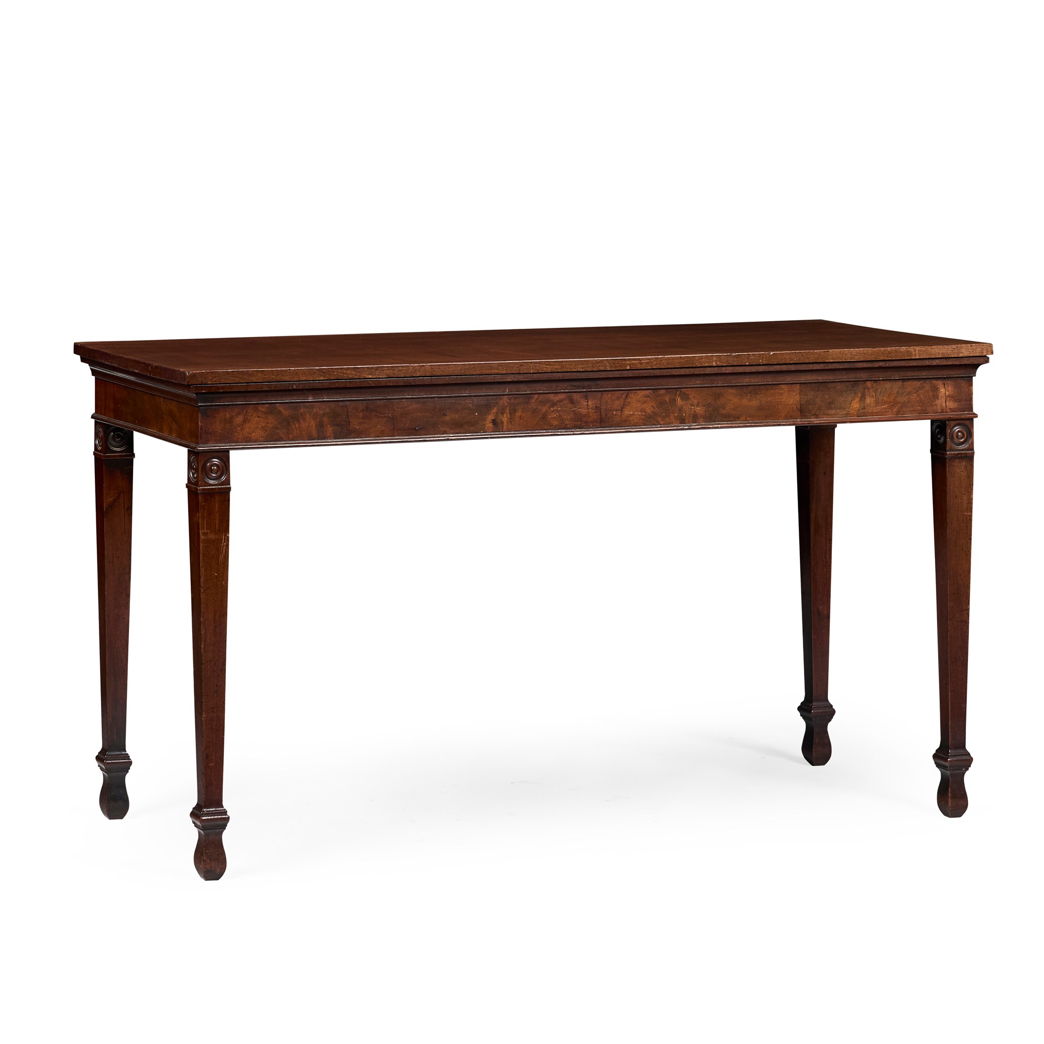 GEORGE III MAHOGANY SERVING TABLE