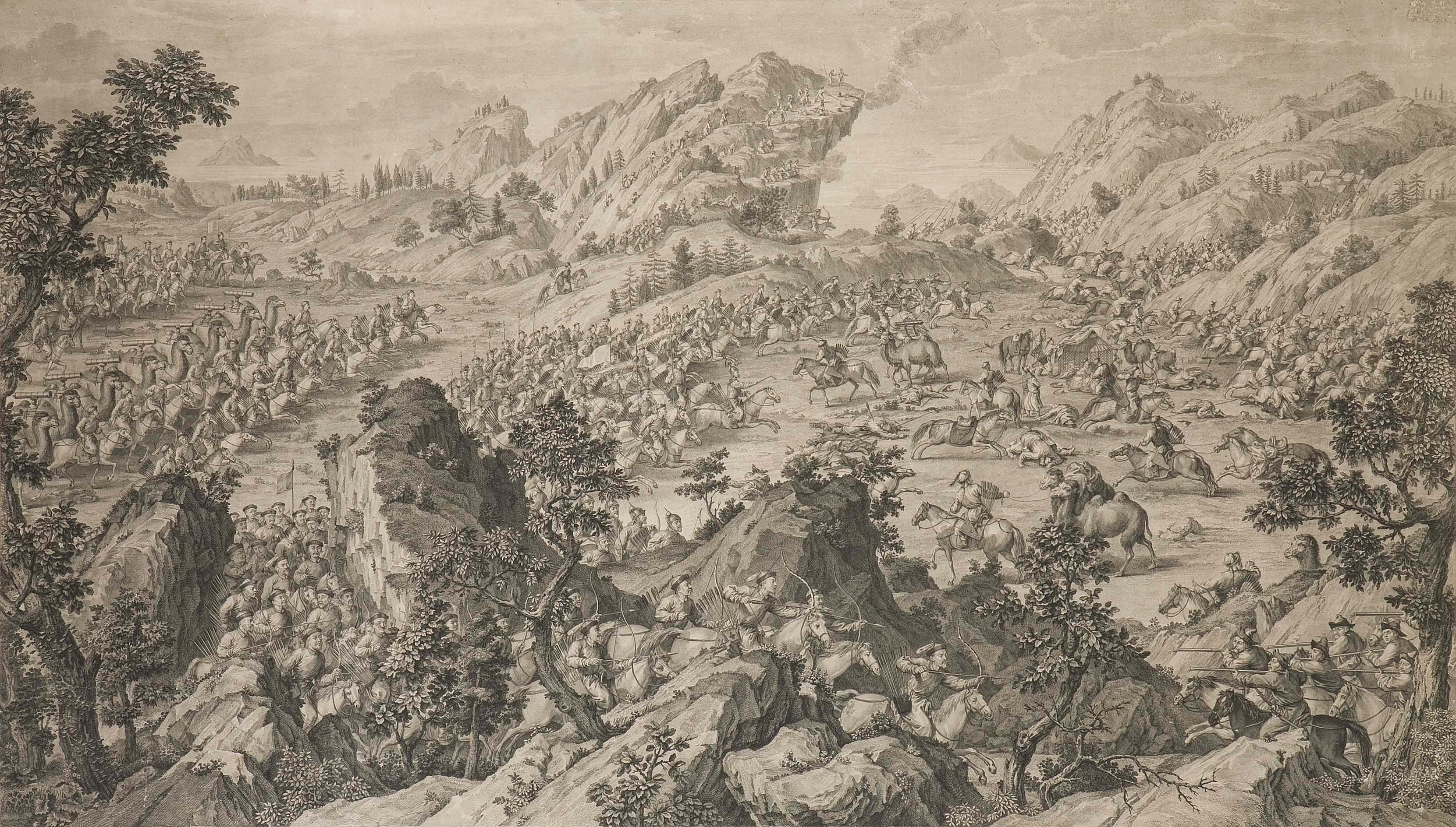 GIOVANNI DAMASCENO SALLUSTI, ENGRAVED BY JACQUES ALIAMET (FRENCH 1726-1788)