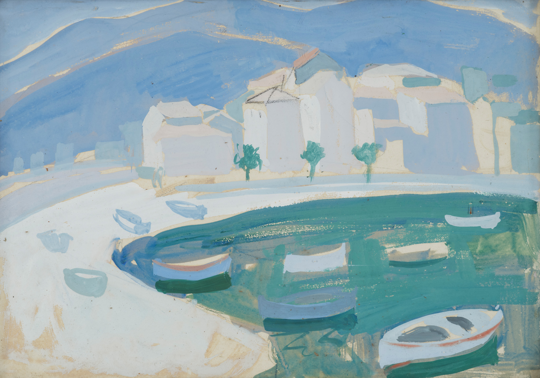 ANNE REDPATH O.B.E., R.S.A., A.R.A., A.R.W.S., L.L.D., R.O.I., R.B.A. (SCOTTISH 1895-1965)