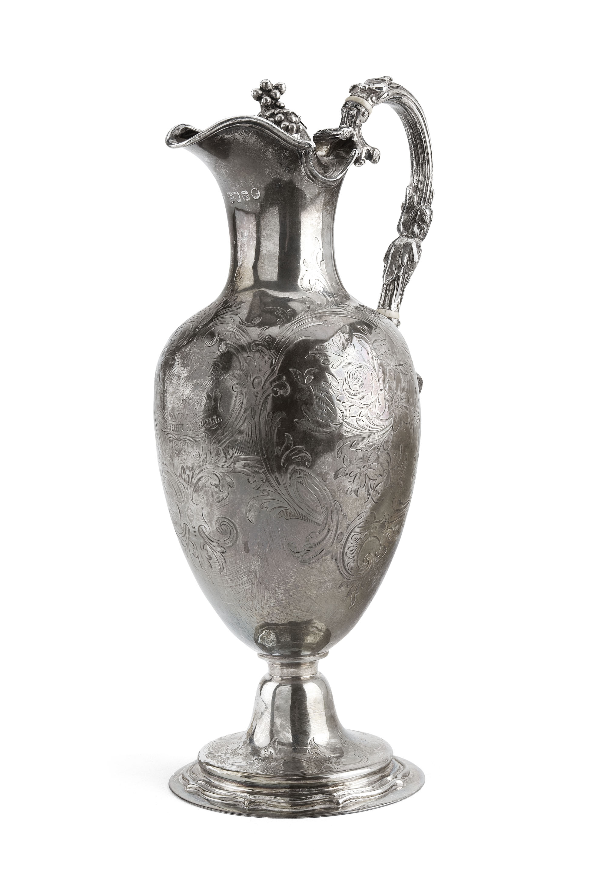 Scottish Military Interest; A Victorian claret jug