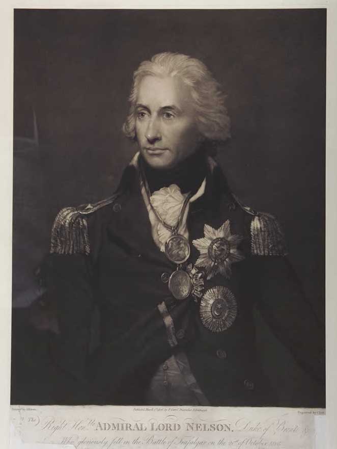 NELSON Vice Admiral, Viscount