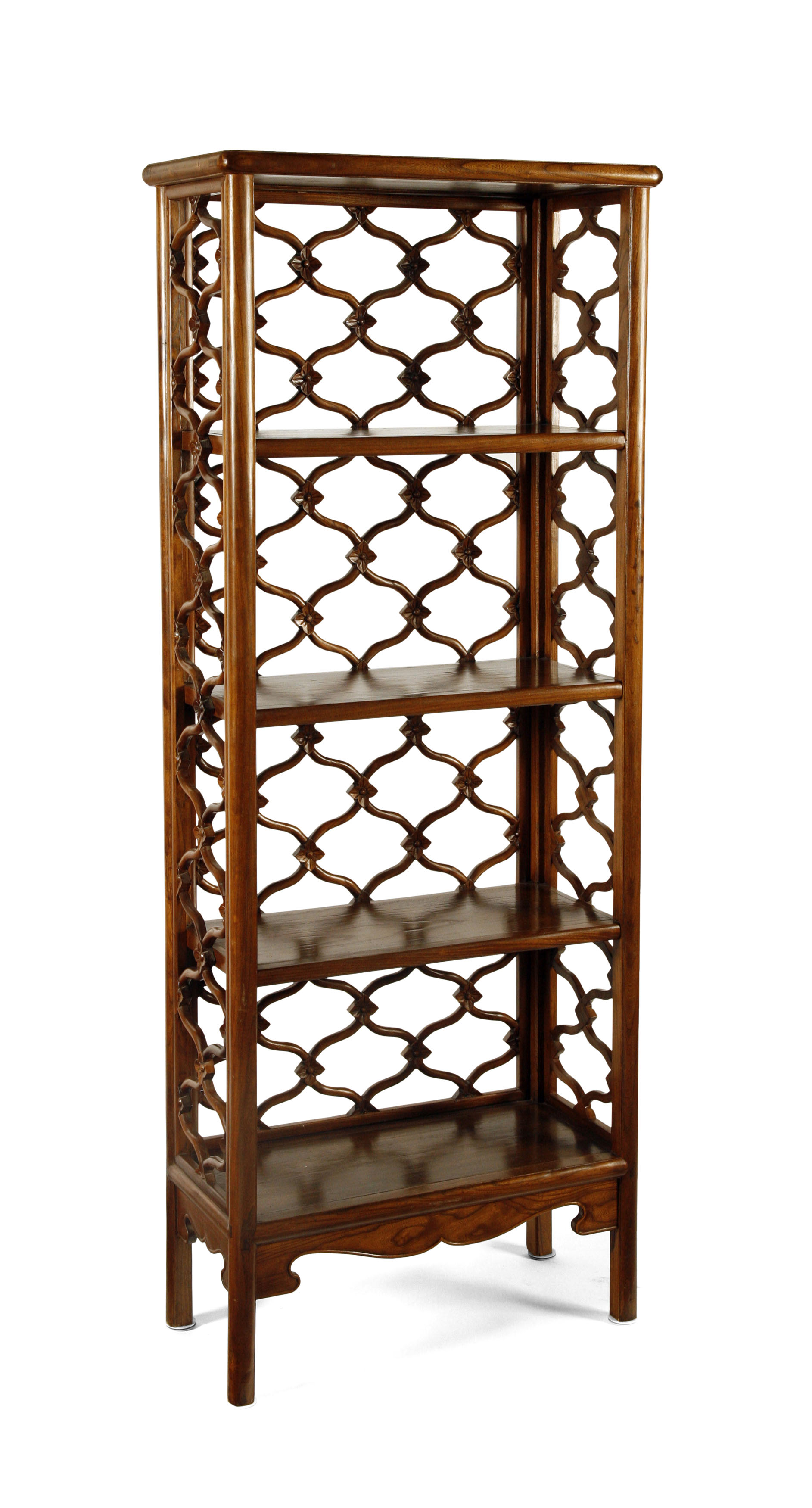 CHINESE OPEN BOOKCASE