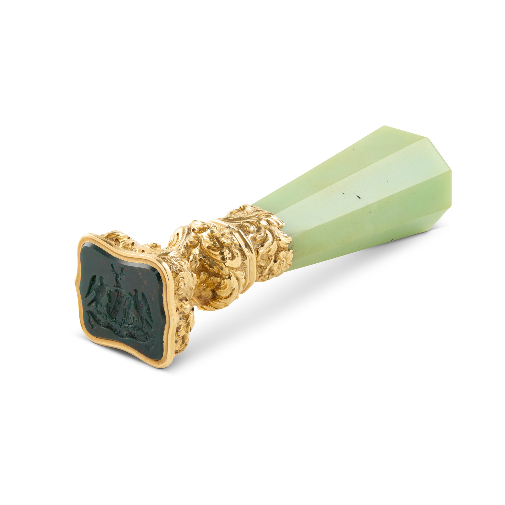THE KNIGHTLEY IMPALING HERVEY DESK SEAL